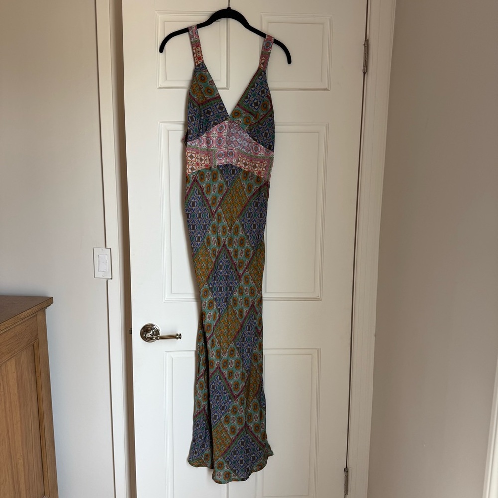 CAROLINA K Multicolour Pattern Maxi Boho Summer Dress